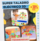 MINI TALADRO ELÉCTRICO MONTESORRI 3D: Creatividad y Aprendizaje en Cada Proyecto